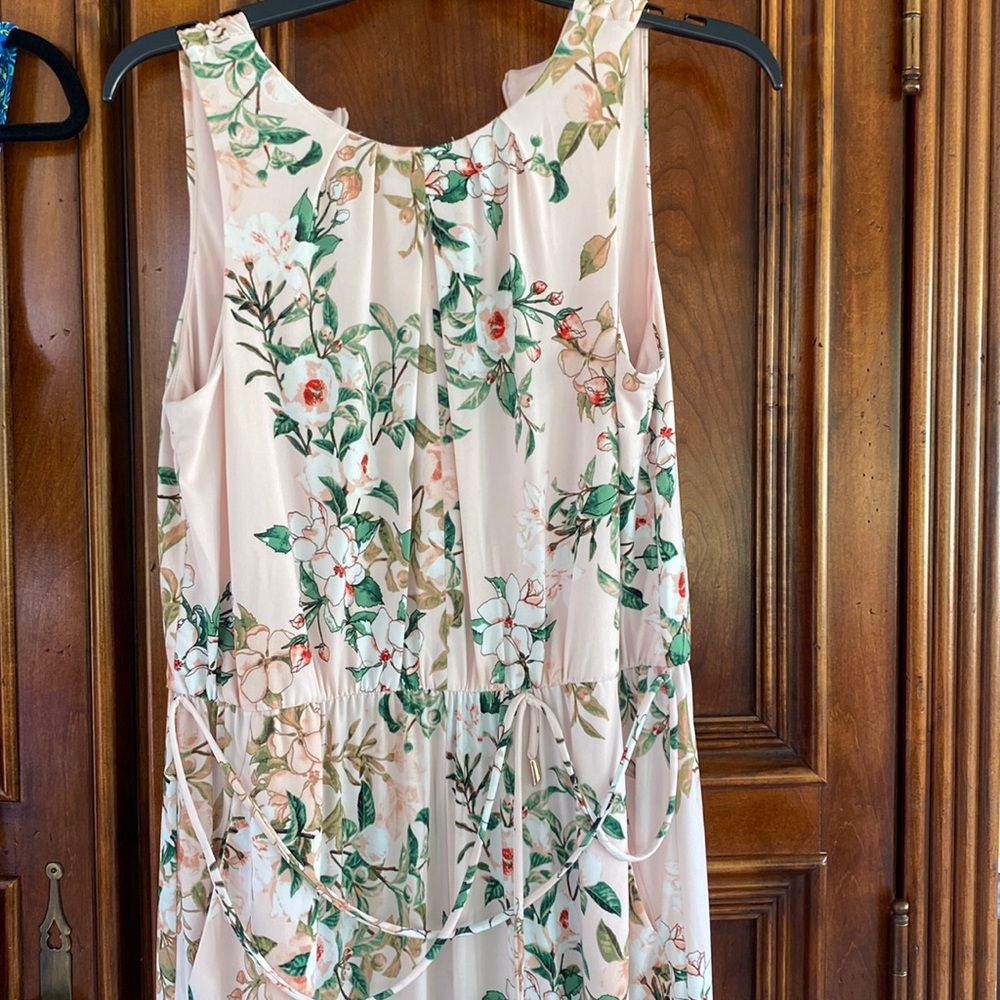 London Style Collection sz 6 floral jumpsuit